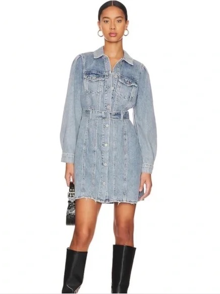 Rails Griffith Denim Dress Size Xl
